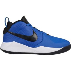 Nike TEAM HUSTLE D9 modrá 5Y - Detská basketbalová obuv