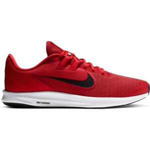 Nike DOWNSHIFTER 9 Pánska bežecká obuv, červená, veľkosť 44
