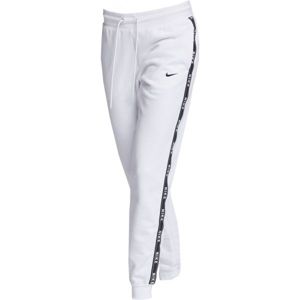 Nike SPORTSWEAR PANT LOGO TAPE biela XL - Dámske tepláky