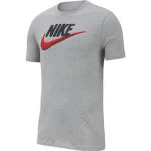 Nike NSW TEE BRAND MARK M šedá L - Pánske tričko