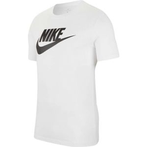 Nike NSW TEE ICON FUTURU biela L - Pánske tričko