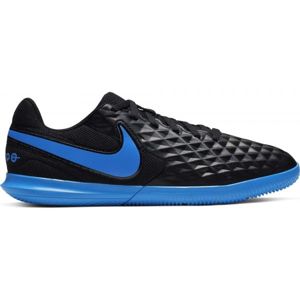 Nike JR TIEMPO LEGEND 8 CLUB IC Detské kopačky, čierna,modrá, veľkosť 34