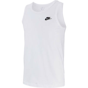 Nike NSW CLUB - TANK M biela S - Pánske tielko