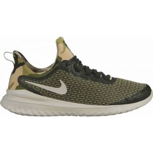 Nike RENEW RIVAL CAMO zelená 11.5 - Pánska bežecká obuv