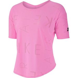 Nike SS TOP AIR ružová M - Dámske tričko