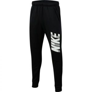 Nike DRY GFX TAPR PANT B Chlapčenské tepláky, čierna, veľkosť M