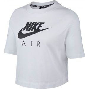 Nike NSW AIR TOP SS biela L - Dámske tričko