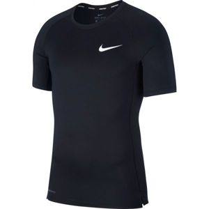 Nike NP TOP SS TIGHT M čierna L - Pánske tričko