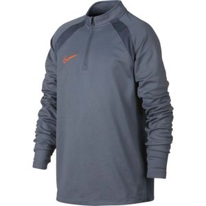 Nike DRY ACDMY DRIL TOP SMR šedá S - Chlapčenské športové tričko