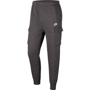 Nike NSW CLUB PANT CARGO BB M tmavo šedá L - Pánske nohavice