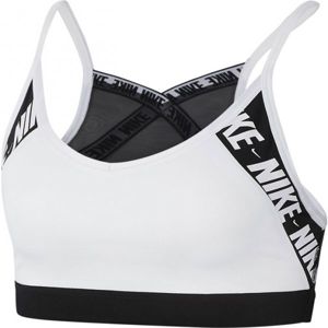 Nike INDY LOGO BRA Dámska športová podprsenka, biela, veľkosť M