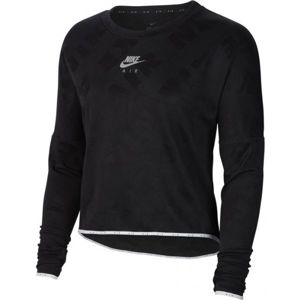 Nike AIR MIDLAYER CREW W čierna S - Dámske bežecké tričko