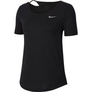 Nike TOP SS RUNWAY W čierna M - Dámske bežecké tričko