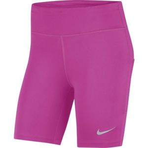 Nike FAST SHORT 7IN W ružová L - Dámske bežecké šortky