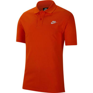 Nike NSW CE POLO MATCHUP PQ M oranžová M - Pánske tričko Polo