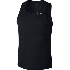 Nike BREATHE Pánske bežecké tielko, čierna, veľkosť M