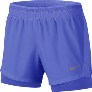 Nike 2-IN-1 RUNNING SHORTS modrá M - Dámske bežecké šortky