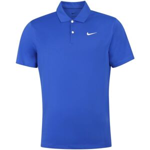 Nike COURT DRI-FIT Pánske tričko polo, modrá, veľkosť M