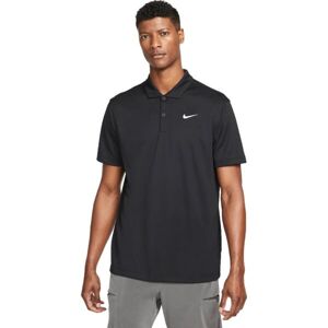Nike COURT DRI-FIT Pánske tričko polo, čierna, veľkosť
