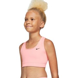 Nike NP BRA CLASSIC REV AOP G ružová XS - Dievčenská športová obojstranná podprsenka