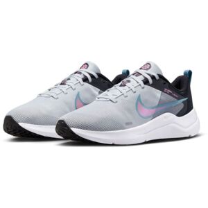 Nike DOWNSHIFTER 12 Pánska bežecká obuv, sivá, veľkosť 37.5