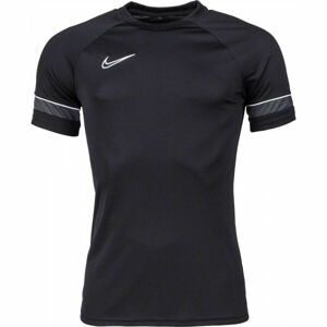 Nike DRI-FIT ACADEMY Pánske futbalové tričko, tmavo sivá, veľkosť L