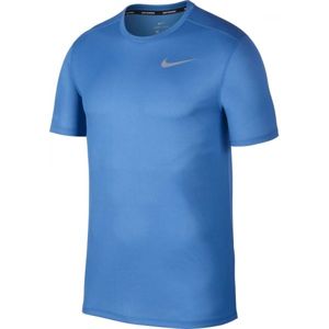 Nike DRI FIT BREATHE RUN TOP SS modrá XL - Pánske bežecké tričko