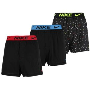 Nike DRI-FIT ESSEN MICRO BOXER 3PK Pánske boxerky, čierna, veľkosť XL