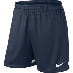 Nike DRI-FIT KNIT SHORT II YOUTH Detské futbalové trenírky, tmavo modrá, veľkosť S