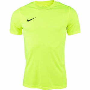 Nike DRI-FIT PARK 7 Pánske športové tričko, reflexný neón, veľkosť M