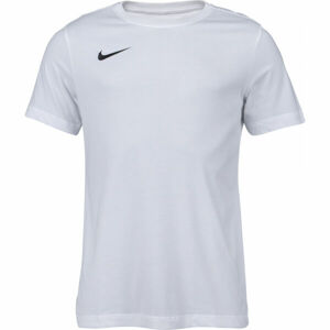 Nike DIR-FIT PARK Pánske futbalové tričko, biela, veľkosť XL
