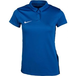 Nike DRY ACADEMY18 POLO modrá S - Dámske športové polo tričko