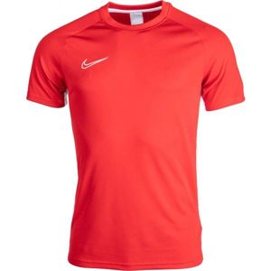 Nike DRY ACDMY TOP SS červená M - Pánske futbalové tričko