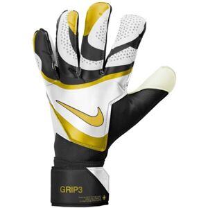 Nike GRIP3 Pánske brankárske rukavice, biela, veľkosť 8