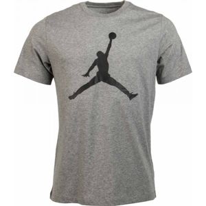 Nike J JUMPMAN SS CREW M Pánske tričko, sivá, veľkosť M