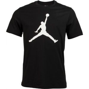 Nike J JUMPMAN SS CREW M čierna XL - Pánske tričko
