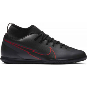 Nike JR MERCURIAL SUPERFLY 7 CLUB IC Detská halová obuv, čierna, veľkosť 35.5
