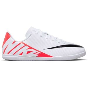 Nike JR MERCURIAL VAPOR 15 CLUB IC Detská halová obuv, biela, veľkosť 37.5