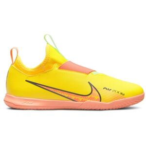 Nike JR ZOOM MERCURIAL VAPOR 15 ACADEMY IC Detská halová obuv, žltá, veľkosť 35