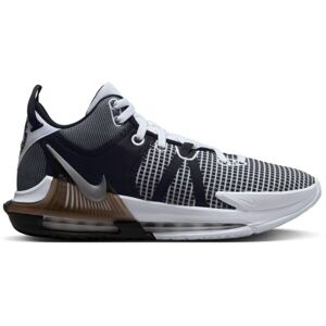 Nike LEBRON WITNESS 7 Pánska basketbalová obuv, sivá, veľkosť 44.5