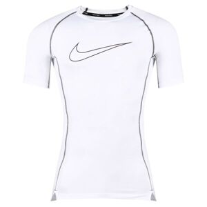 Nike M NP DF TIGHT TOP SS Pánske funkčné tričko, biela, veľkosť XL