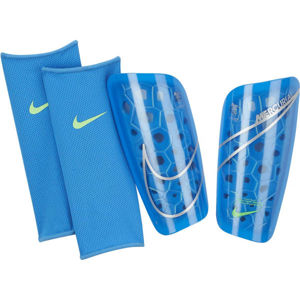 Nike MERCURIAL LITE Chrániče holení, modrá, veľkosť