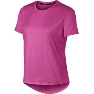 Nike MILER TOP SS červená XXL - Pánske bežecké tričko