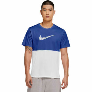 Nike BREATHE RUN TOP SS WR GX M Pánske bežecké tričko, biela, veľkosť S