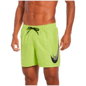 Nike LIQUIFY SWOOSH Pánske plavecké šortky, svetlo zelená, veľkosť M