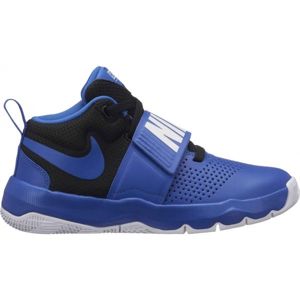 Nike TEAM HUSTLE D8 (GS) modrá 6.5Y - Detská basketbalová obuv