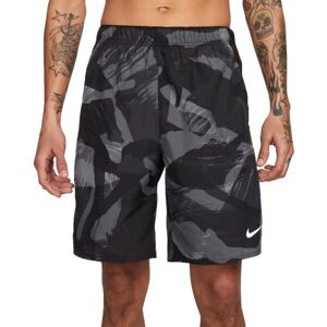 Nike DF CHLNGR 9UL SHORT CAMO Pánske šortky, čierna, veľkosť S