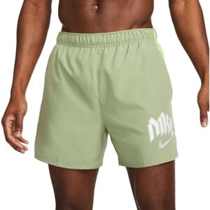 Nike DF RN DVN CHLNGR 5BF SHRT Pánske šortky, svetlo zelená, veľkosť XL