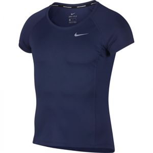 Nike NK DRY MILER TOP  SS M modrá XXL - Pánske tričko