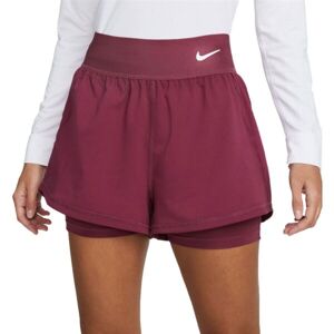 Nike NKCT DF ADVTG SHORT Dámske šortky, vínová, veľkosť XL